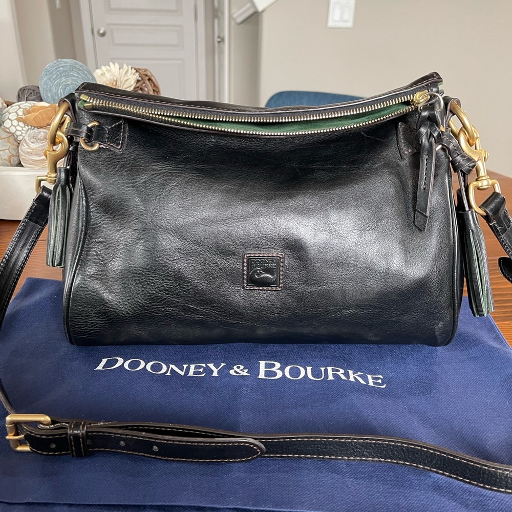 DOONEY & BOURKE FLORENTINE Satchel, black